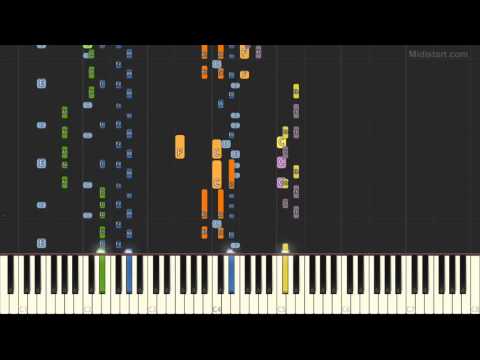 Safri Duo - All the People on the World (Piano Tutorial) [Synthesia]