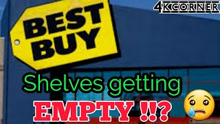 4K Blu-Ray Pickup Bestbuy Shelves Getting Empty Stores Have No Media Sections?