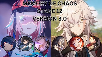 E0S1 Rappa Superbreak & E0S0 Jing Yuan Hypercarry | Memory Of Chaos Stage 12 - Honkai Star Rail v3.0