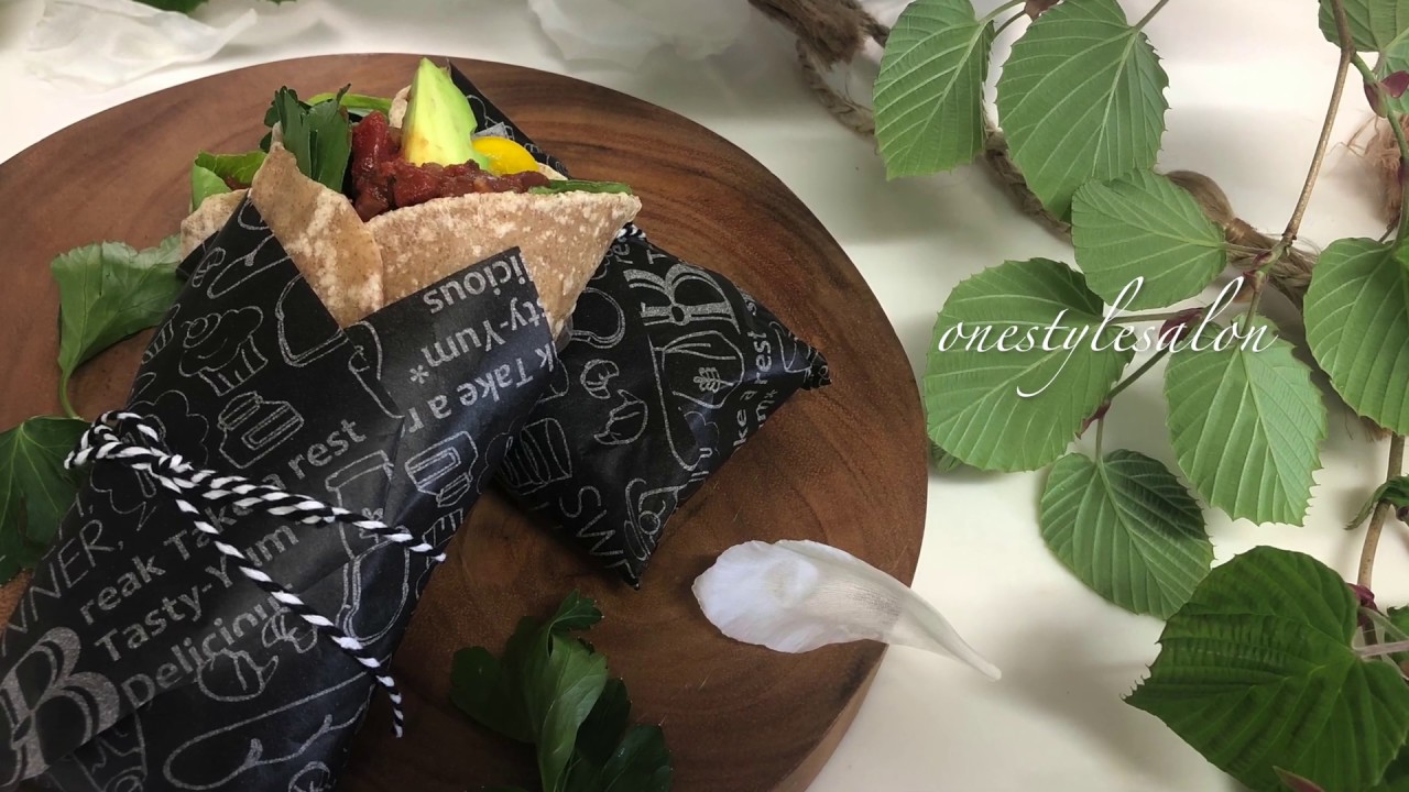 YouTube recipe "Vegan burrito" / レシピ "ヴィーガン ブリトー"