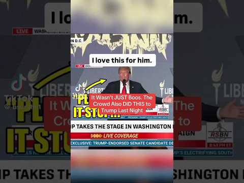 Trump Crowd Turns on Him—And It Wasn’t Just Boos #Trump #MAGA #Politics