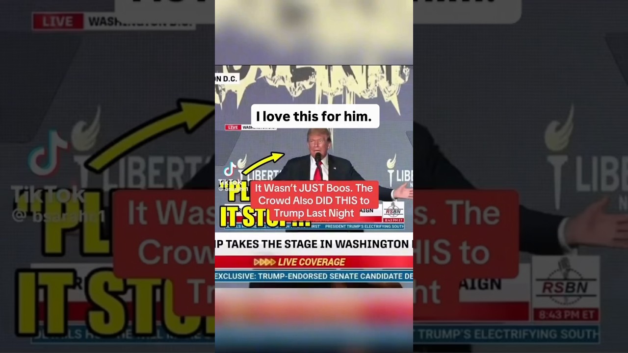 Trump Crowd Turns on Him—And It Wasn’t Just Boos #Trump #MAGA #Politics