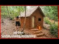 365 days how i survival cooking and building in the rain forest  full