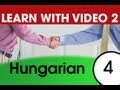 Learn Hungarian Vocabulary with Pictures and Video - Top 20 Hungarian Verbs 2