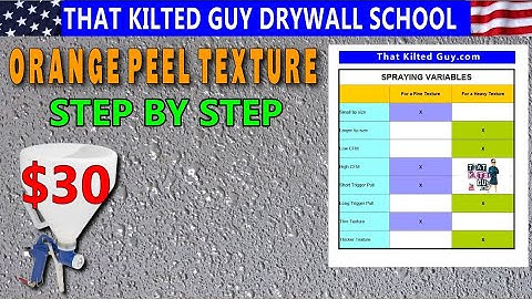 🍊Spraying ORANGE PEEL TEXTURE.  Learn the 🔐 SECRETS 🔐 only PROS know using this $30 Tool