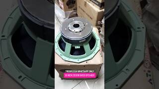 18 inch 2500w bass speaker by Dj World production #bassspeaker #atipro #audiotone