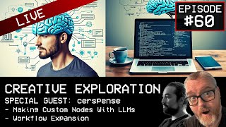 Creative Exploration - Using LLMs to make Custom Nodes in ComfyUI /w cerspense