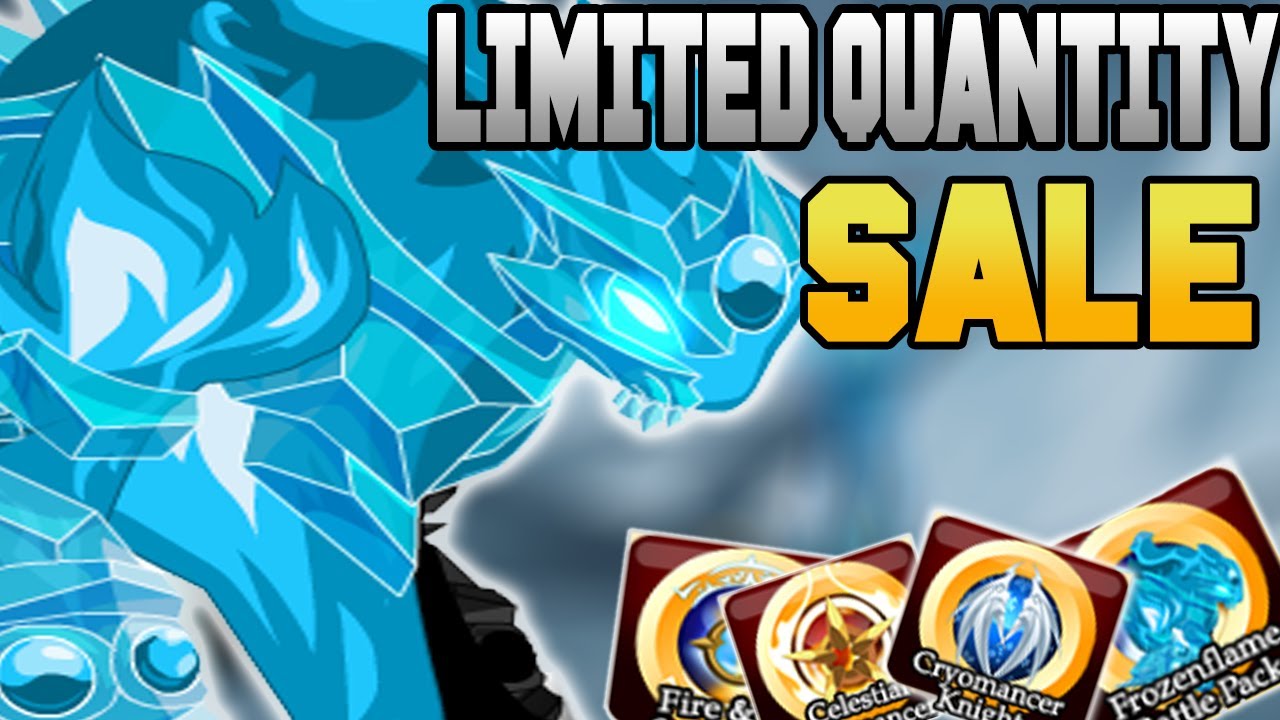 AQW- New Fire And Ice Limited Quantity Sale (LQS) + Item Showcase - YouTube