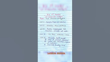 bsc,ba,bcom 1st semester co curricular course syllabus #cocurricular #1stsemester #shorts #syllabus