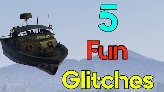 5 Fun Glitches in GTA Online  1.52 #13