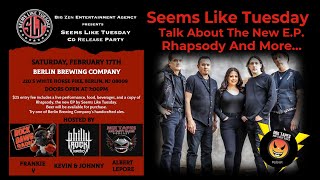 Seems Like Tuesday Talk About The New E.P. Rhapsody And More.
Seems Like Tuesday Talk About The New E.P. Rhapsody And More.
#seemsliketuesday #newrelease #newmusic #poprock #littlebitcountry #rockandroll #newjersey #berlinbrewingcompany #mixtapesandtastycakes #phillyrockradio #rockdawgradio #tonymecca #davidpierron #cambridgestudio #wombatstudio.org #podcast Seems Like Tuesday Talk About The New E.P. Rhapsody And More.