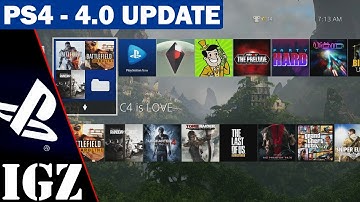 PS4 System Software 4.00 Walkthrough | PlayStation 4 Original