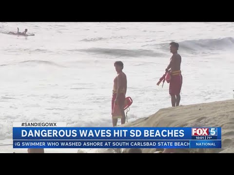 Lifeguards name Windansea as one of the most dangerous beaches amid high surf