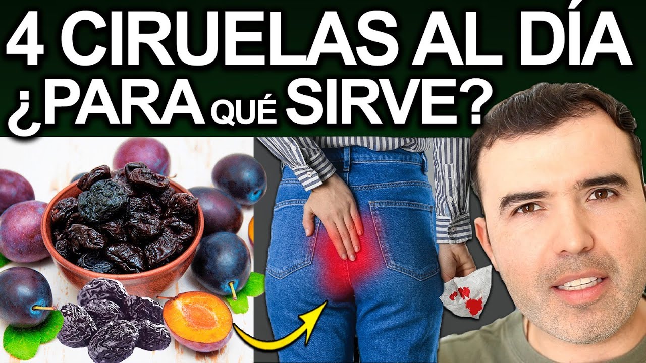 4 CIRUELAS PASAS EN AYUNAS TODOS LOS DÍAS - Para Que Sirve, Beneficios Y Contraindicaciones
