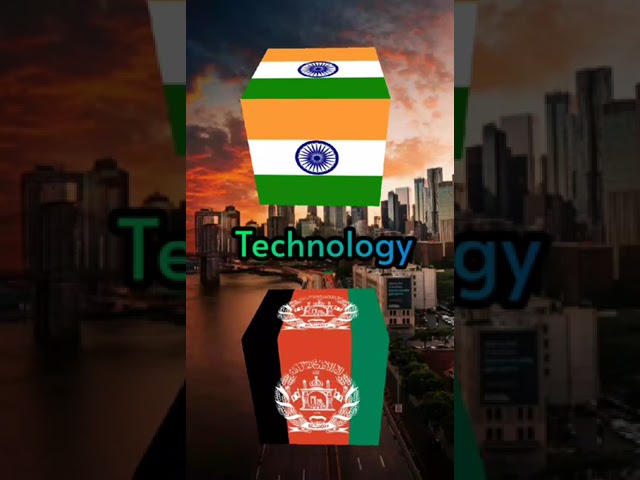 India vs Afghanistan. Comparison Video. By-aryan G.S Short Video #short class=