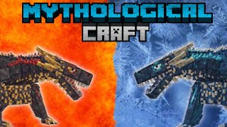EJDERHALAR KÖYÜ YAKTI YIKTI KONTROLSÜZ GÜÇ !!! (MİNECRAFT MOD TANITIMI)