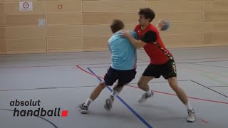 Teamhandball training for wingman (2)