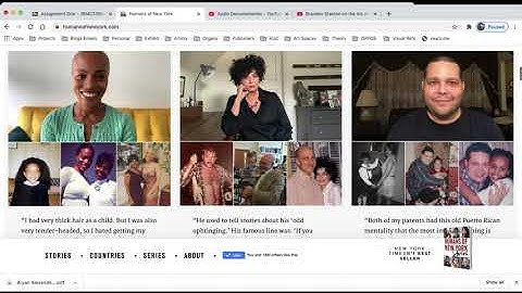 Assignment One  Video