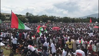 Burundi: ruling CNDD-FDD party holds electoral rally  | AFP