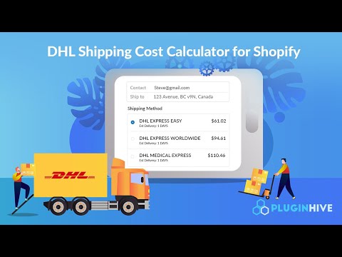 DHL Shipping Cost Calculator for Shopify