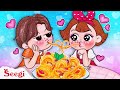 Uh-oh Seegi And Spaghetti Valentine Day | Relatable Girls Love Stories | Stop Motion Paper