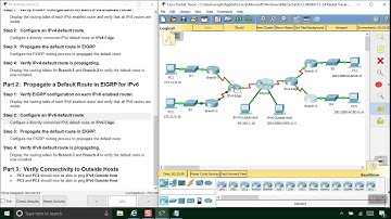 Propagating a Default Route in EIGRP for IPv4 and IPv6 2