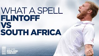 Quick Deliveries &amp; That Over To Kallis! | Flintoff&#39;s Epic Spell Of Bowling | England v South Africa