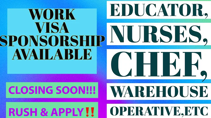 MASSIVE JOB VACANCIES FOR TIER 2 SPONSORED JOBS. RUSH AND APPLY NOW!!!