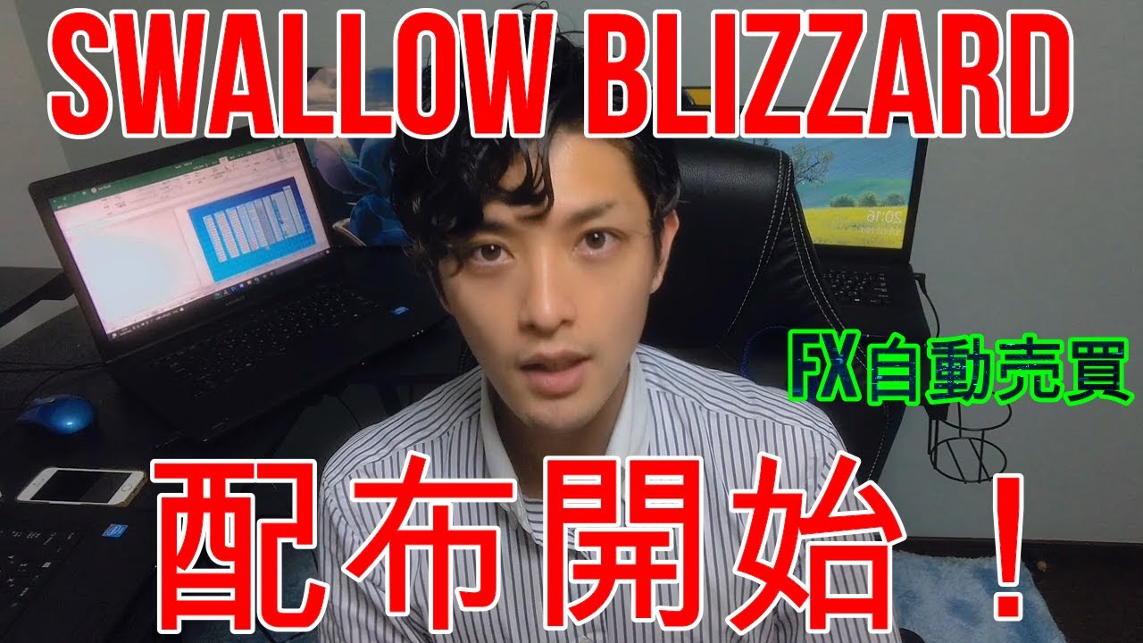 【FX自動売買】SWALLOW BLIZZARD配布開始！