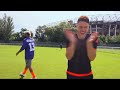 ODELL'S OUTRAGEOUS SOCCER SKILLS | F2 vs Beckham Jr 😱🏈⚽️