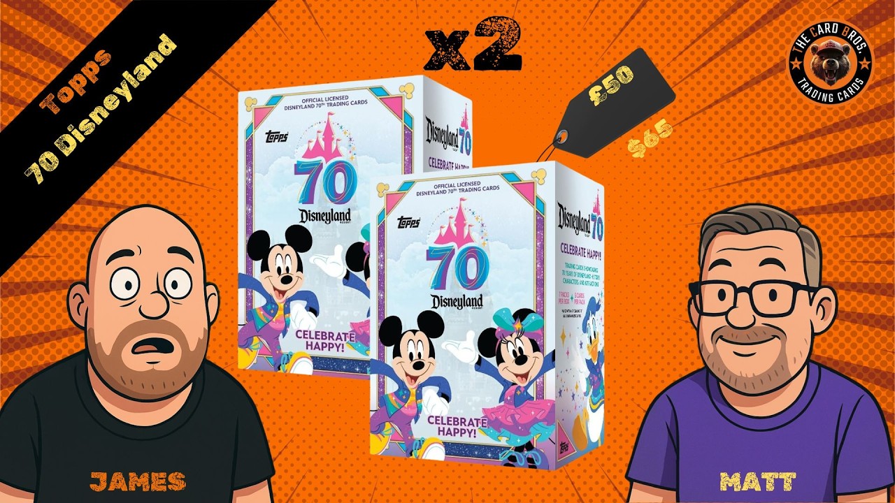 Topps Disneyland 70th - Exclusive Limited Edition - 2 x Blaster