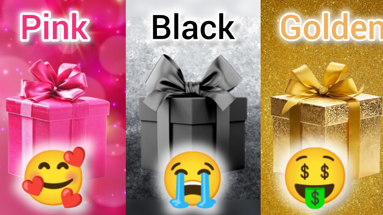 Choose your gift 🎁 💗😭|| 3 gift box challenge || 1 bed vs 2 good 