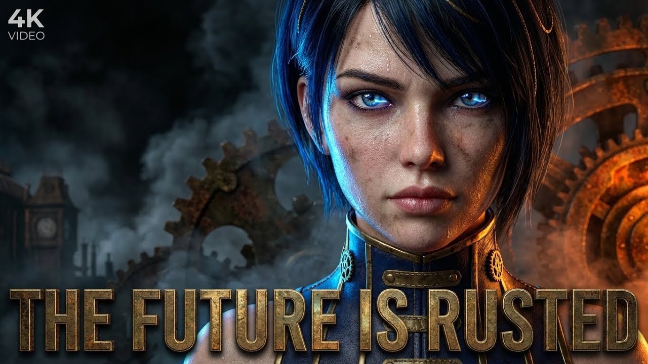 THE AGE OF RUSTED GEARS | Official Steampunk Short Film | Ai art 4K