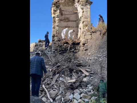 В Ингушетии нашли древнейший склеп, после обрушения башни