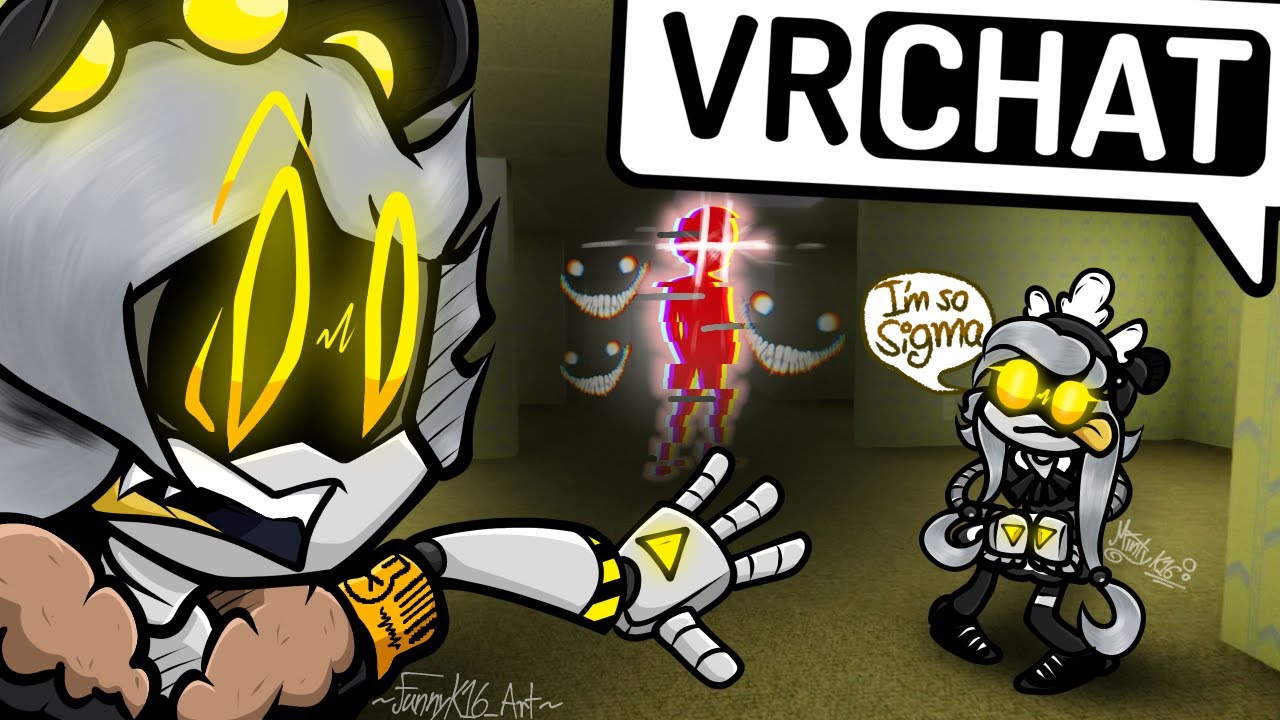 Cyn Trolling N in THE BACKROOMS (Again) ~ Murder Drones VRChat Funny Moments