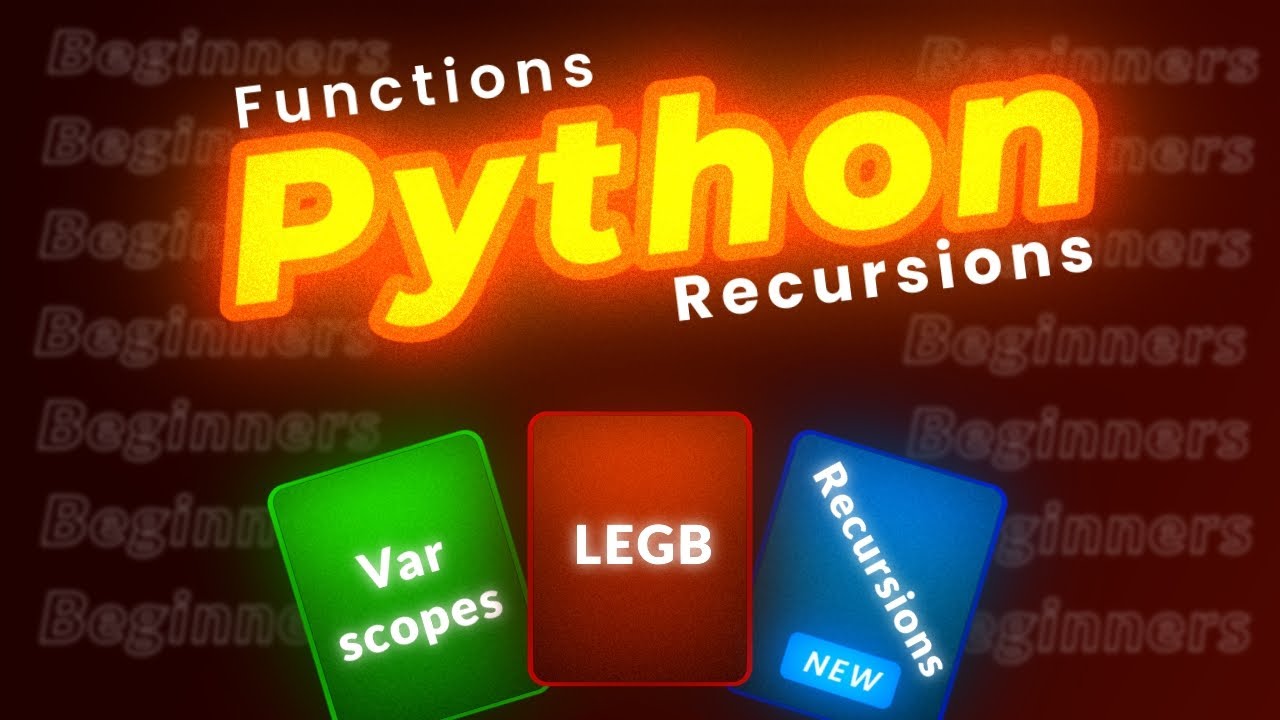 Python Functions — From Basics to Recursion (map, filter, reduce ...