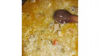 Como preparar un arroz sopiado con gallinas súper deliciosa