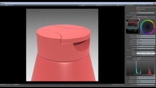 Luxology Modo - Modeling the top of a Ketchup Bottle - Part 1 Profile