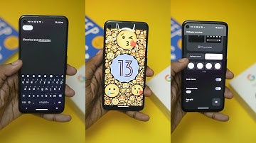 Android 13 at a glance ft. Google Pixel 4A!🙌