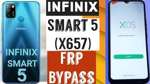 Infinix Smart 5 X657B, X657, and X657C Frp Bypass Guide