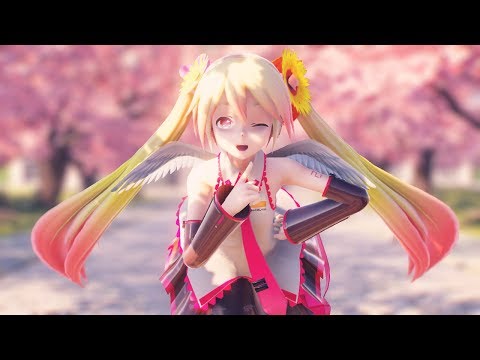【MMD】 愛言葉Ⅱ  【コロン 初音ミク】 【HD 60 FPS】