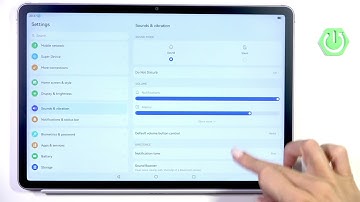 HUAWEI MatePad 11.5 (2025) – Aanraakgeluiden in- of uitschakelen