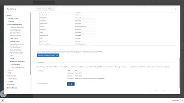 Export Root CA For Workspace ONE Access Mobile SSO