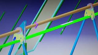 Single axis (tilt) array mechanics, final version