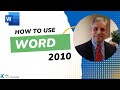 Word 2010 Tutorial: A Comprehensive Guide to Microsoft Word