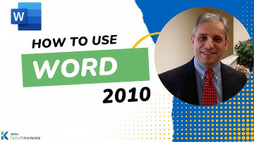 Word 2010 Tutorial: A Comprehensive Guide to Microsoft Word