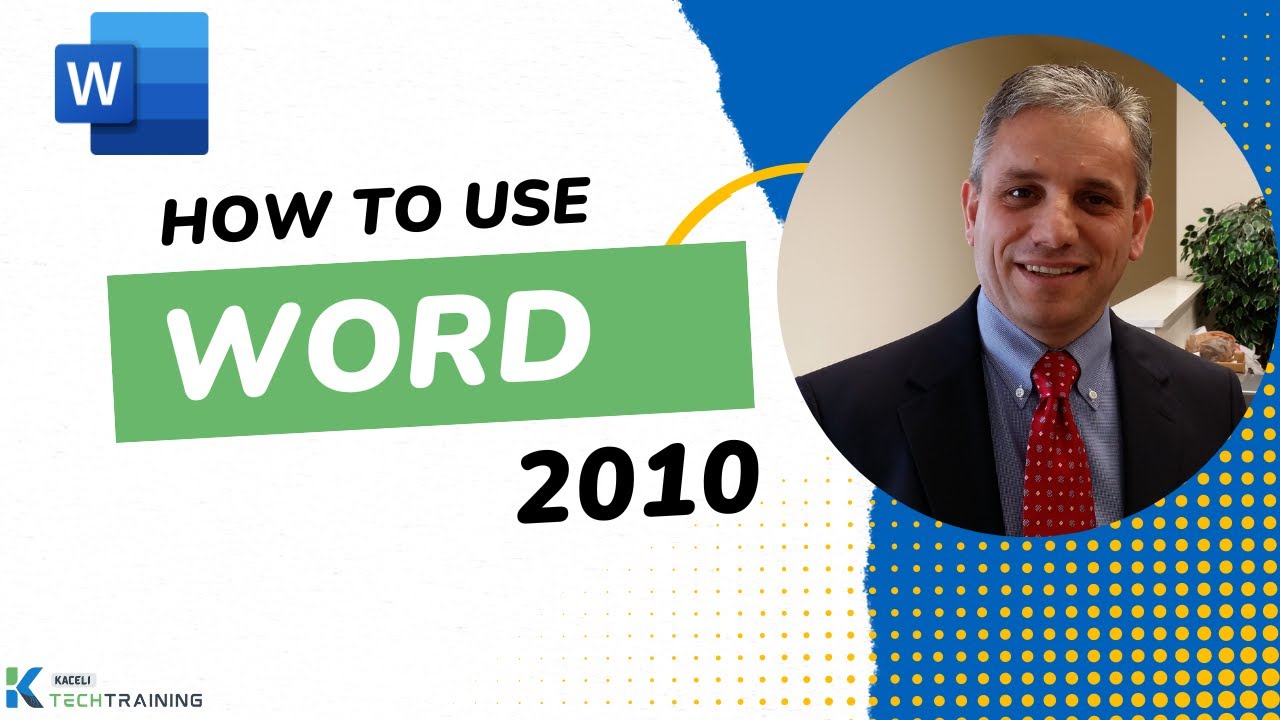 Word 2010 Tutorial: A Comprehensive Guide to Microsoft Word - YouTube