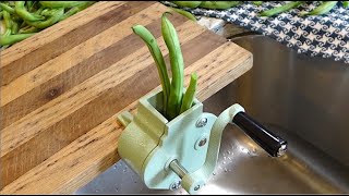 How to Cut French Style Green Beans with a Bean Frencher by Phil Crockett 1,083 views 7 months ago 3 minutes, 55 seconds