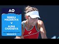 Rebeka Masarova V Alina Charaeva Highlights Australian Open 2026 Qualifying First Round