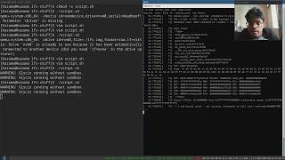 Running the Custom Operating System ( img link in description ) | Running Linux From Scratch